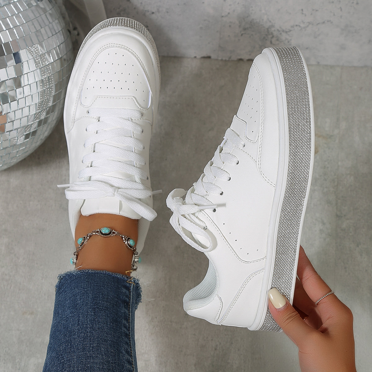 2025 New Grid Style Fashion Trend Multi-functional Comfort Anti-slip Women's Platform Shoes, suitable for outdoor activities and women's casual shoes