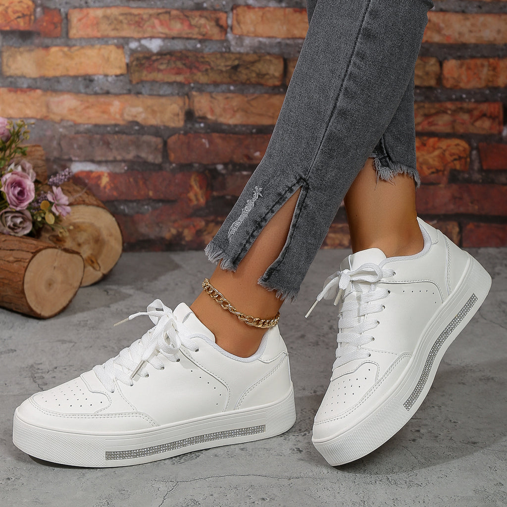 2025 New Grid Style Fashion Trend Multi-functional Comfort Anti-slip Women's Platform Shoes, suitable for outdoor activities and women's casual shoes