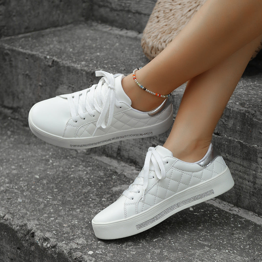 2025 New Grid Style Fashion Trend Multi-functional Comfort Anti-slip Women's Platform Shoes, suitable for outdoor activities and women's casual shoes