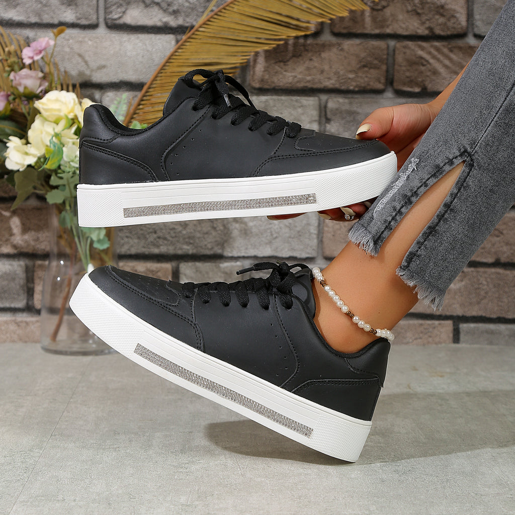 2025 New Grid Style Fashion Trend Multi-functional Comfort Anti-slip Women's Platform Shoes, suitable for outdoor activities and women's casual shoes