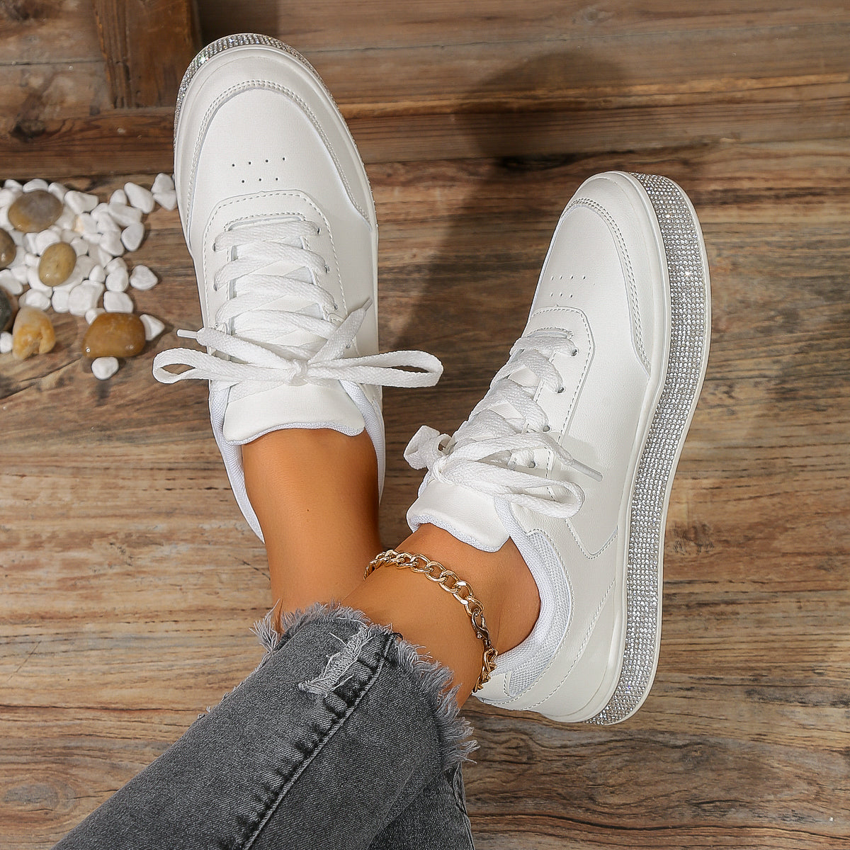 2025 New Fashion Women's Anti-Slip Casual Shoes Outdoor Hiking Soft Comfortable Durable Flat Shoes