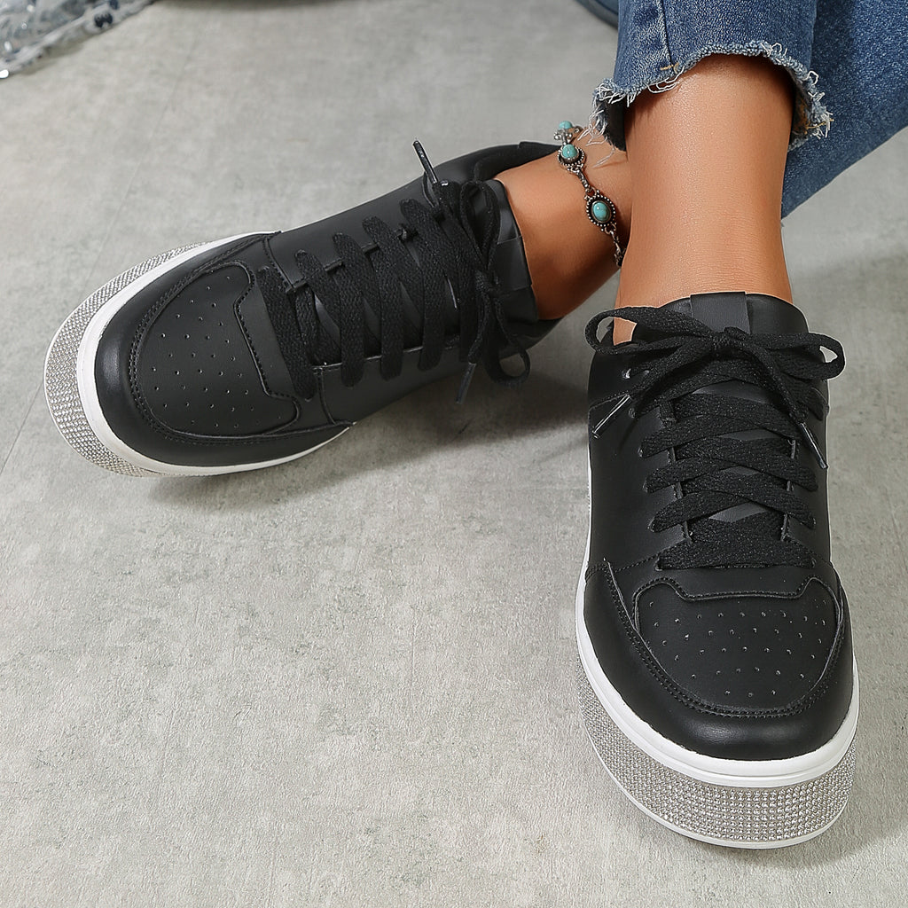 2025 New Grid Style Fashion Trend Multi-functional Comfort Anti-slip Women's Platform Shoes, suitable for outdoor activities and women's casual shoes