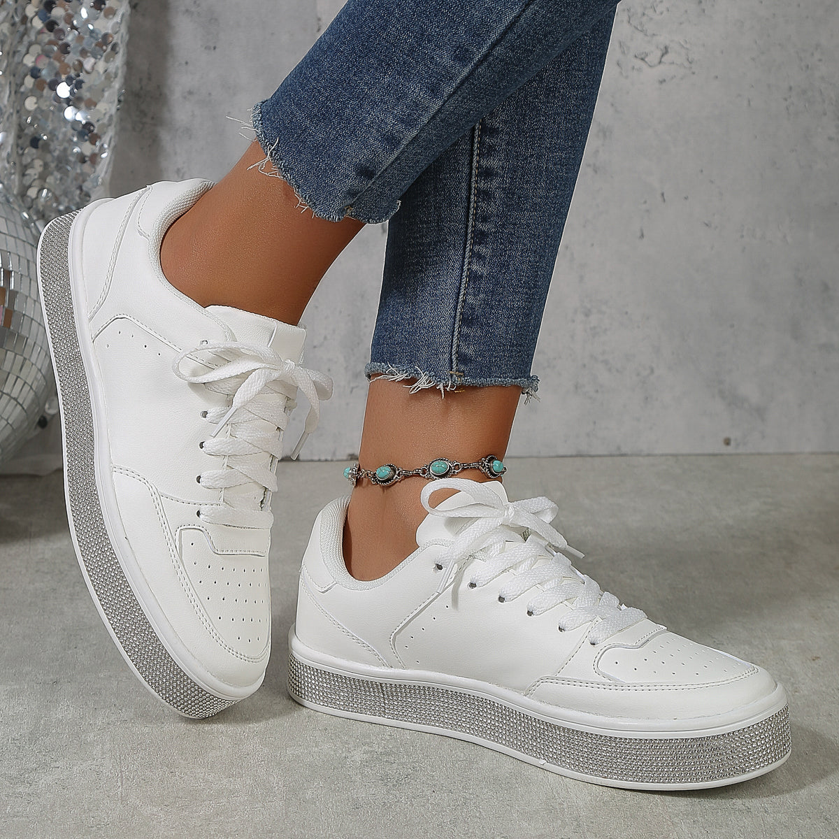 2025 New Grid Style Fashion Trend Multi-functional Comfort Anti-slip Women's Platform Shoes, suitable for outdoor activities and women's casual shoes